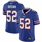 Nike Buffalo Bills #52 Preston Brown Royal Blue Team Color NFL Vapor Untouchable Limited Jersey,baseball caps,new era cap wholesale,wholesale hats